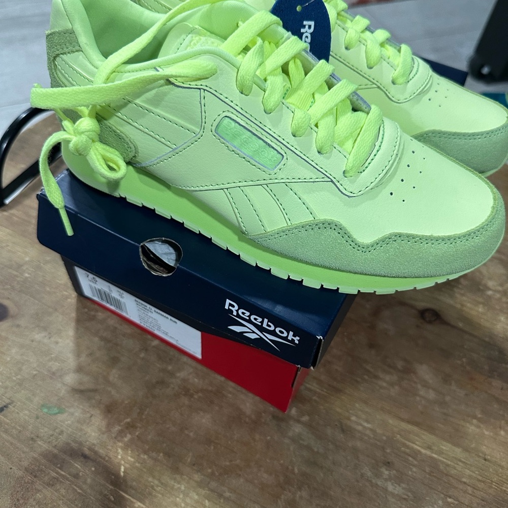 Reebok Neon Green Sneakers